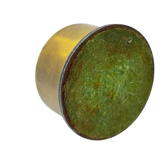 Vintage Brass Stamp Roll Dispenser. Div. of K. & McD. Inc. Retro Dark Academia - Picture 6 of 13